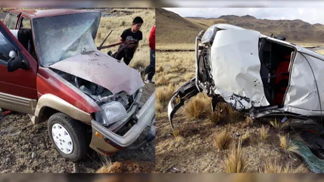 Puno: Muere una persona en aparatoso accidente en la carretera Arequipa - Juliaca.