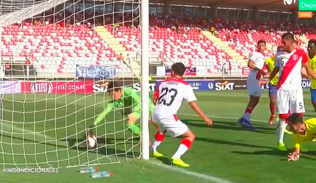 Perú vs Ecuador: polémico gol de Leonardo Campana decretó el 3-1 [VIDEO]