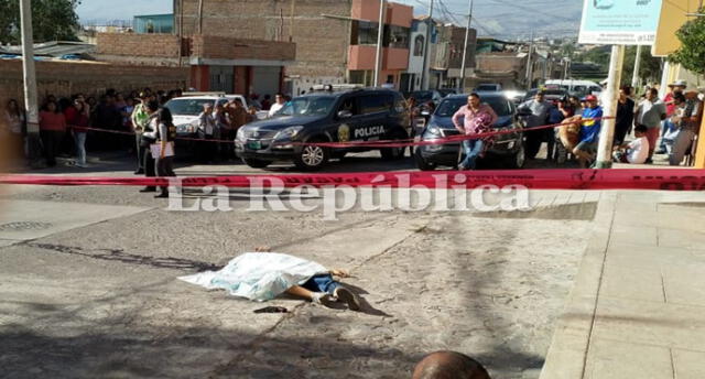 Vigilante aparece muerto en calle con disparo en la cabeza en Arequipa