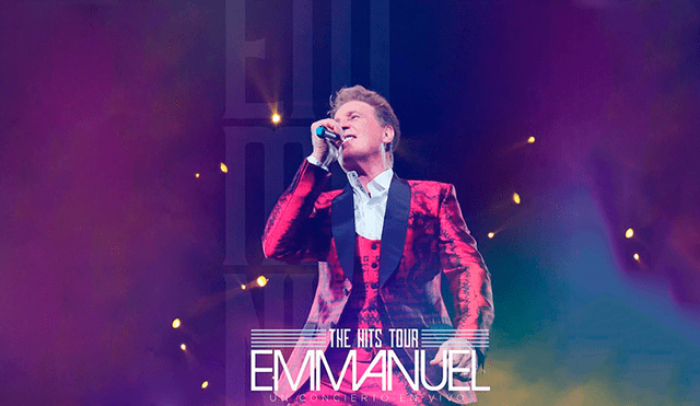 Emmanuel en concierto: entradas desde S/219.90 en VIP o Platinum