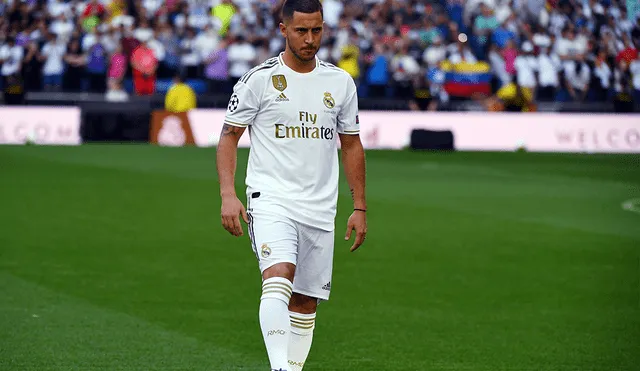 Eden Hazard se sumó a la pretemporada del Real Madrid con sobrepeso.