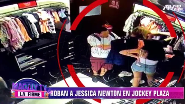 Jessica Newton: Roban a ex Miss Perú en conocido centro comercial