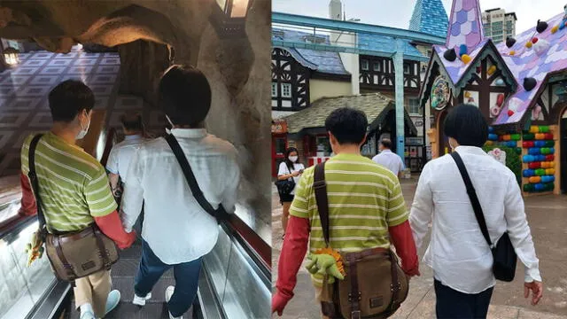 Oh Jung Sae en encuentro con fan en Lotte World. Créditos: @hpccp_icw