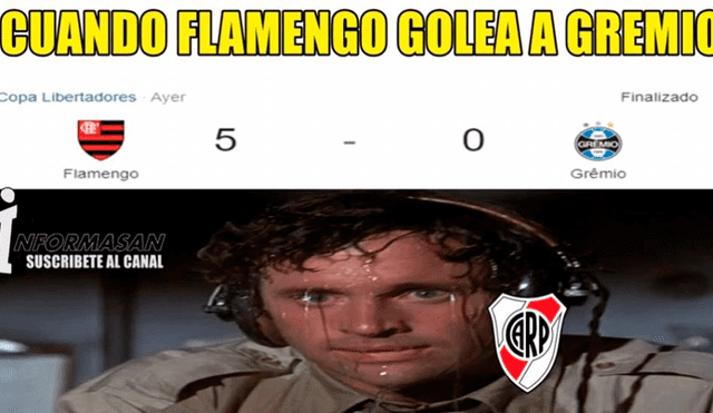 River vs. Flamengo: memes
