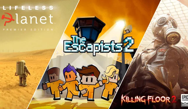 Epic Games Store regala tres videojuegos gratis para esta semana. Foto: Epic Games Store.