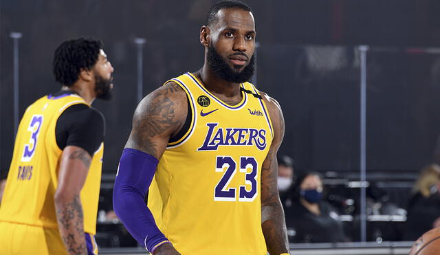 Los Angeles Lakers enfrentan a los Houston Rockets por cuarto juego de los NBA Playoffs 2020. Foto: AFP