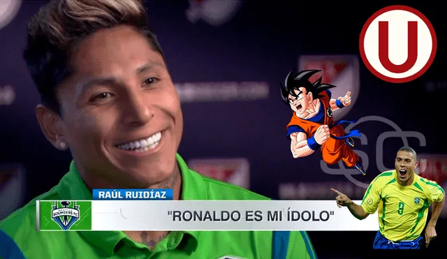 Universitario, Dragon Ball y Ronaldo: las grandes pasiones de Raúl Ruidíaz [VIDEO]