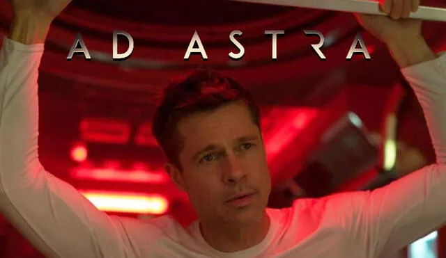 Brad Pitt protagoniza 'AD Astra' una nueva película de ciencia ficción.