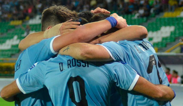 Uruguay se impuso a Paraguay con un solitario gol de Diego Rossi (48'). Foto: Twitter