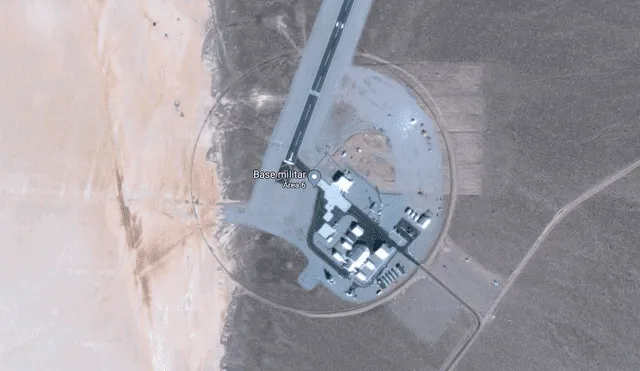 Google Maps: Revisaba el Área 51 y notó una imagen muy extraña [FOTOS]