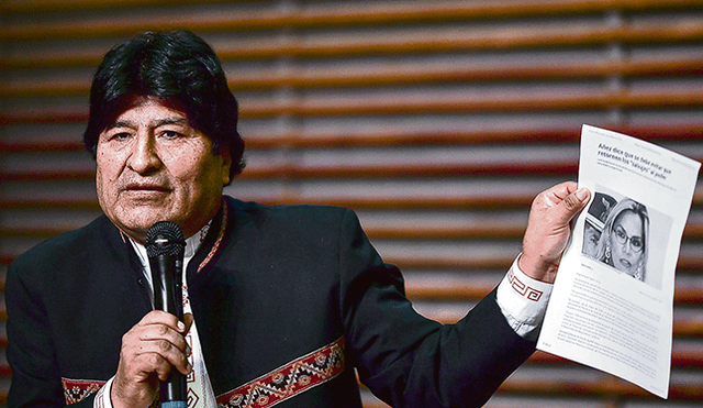 Alterado. Expresidente boliviano Evo Morales dijo que la verdad se abre camino tras la publicación del medio de EEUU.