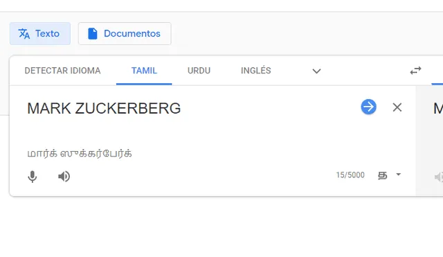 Google Translate: insólito resultado se revela al escribir Mark Zuckerberg en el traductor [FOTOS]