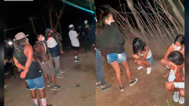 Operativo contra fiestas en Máncora