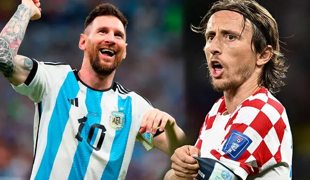 Argentina vs. Croacia se enfrentan por las 'semis' de la Copa del Mundo. Foto: composición LR/AFP