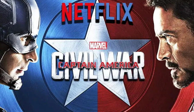 Capitán América Civil War ya se encuentra disponible en Netflix.