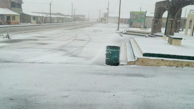 Intensas nevadas bloquean carretera Arequipa-Puno [FOTOS Y VIDEO]