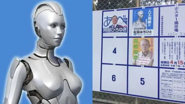 ¡Insólito! Un robot postula a la alcaldía de un distrito en Tokio