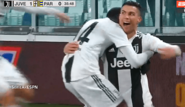 Juventus vs Parma EN VIVO: Cristiano abre el marcador con increíble maniobra [VIDEO]