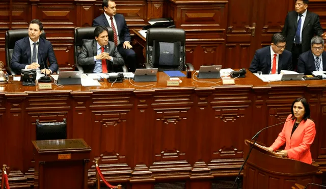 Culmina debate de interpelación a ministra Flor Pablo en el Congreso 