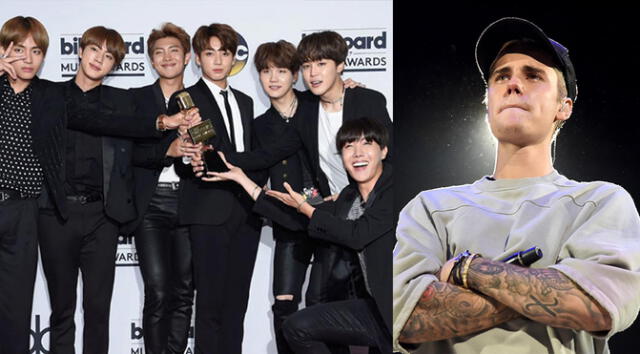 BTS vence en Billboard a Justin Bieber e imponer un nuevo récord histórico.