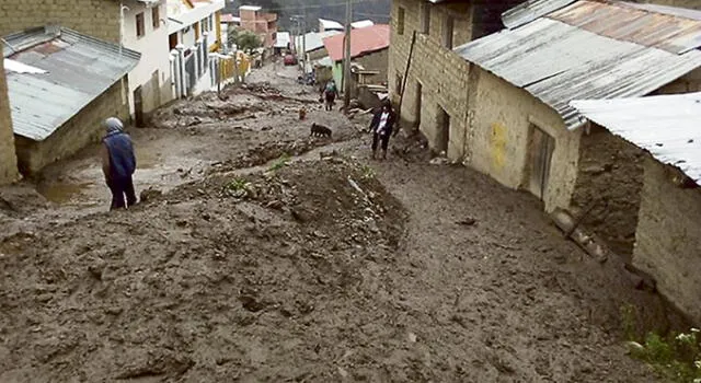 Cusco: Tragedia volvió a rondar en Challabamba con caída de huaico