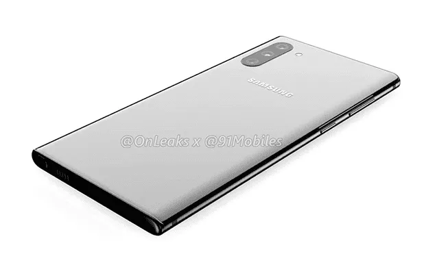 Samsung Galaxy Note 10: filtraciones revelarían por completo el diseño del smartphone [VIDEO]