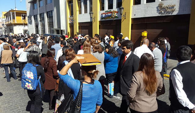 Arequipa: Solo 30% de la población participó de simulacro [FOTOS]