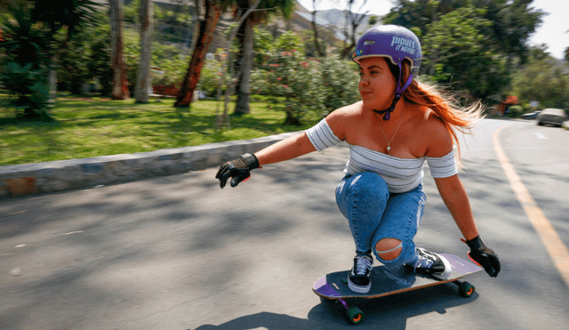 Giorginna Ivanov: “El Downhill skateboarding te hace de carácter fuerte”