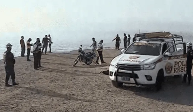Costa Verde: Hallan un cuerpo maniatado en la playa [VIDEO]
