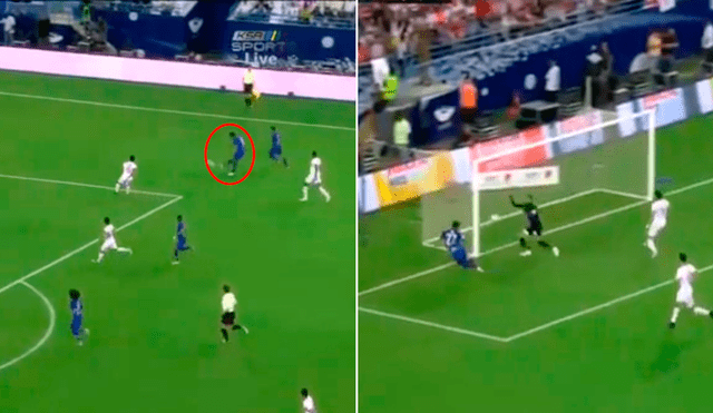 André Carrillo brilló en el Al Hilal con genial asistencia de gol [VIDEO]