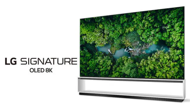 Esta nueva línea 2020 de LG incluye televisores LG SIGNATURE OLED 8K