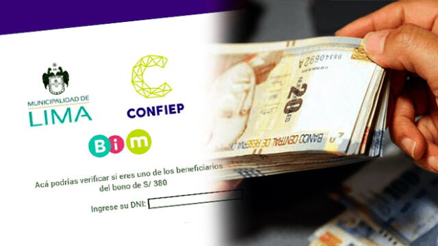 Bono Perú Unido Confiep: ¿quiénes son los beneficiarios? Foto: composición /  captura de la web Bono Perú Unido y As
