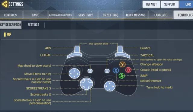 Call of Duty Mobile ya no podrá jugarse con un mando. Actualización del juego quitó el soporte que ya aparecía para Android e iOS.