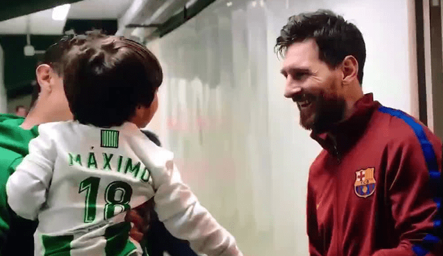 El conmovedor gesto de Lionel Messi con el hijo de Andrés Guardado [VIDEO]