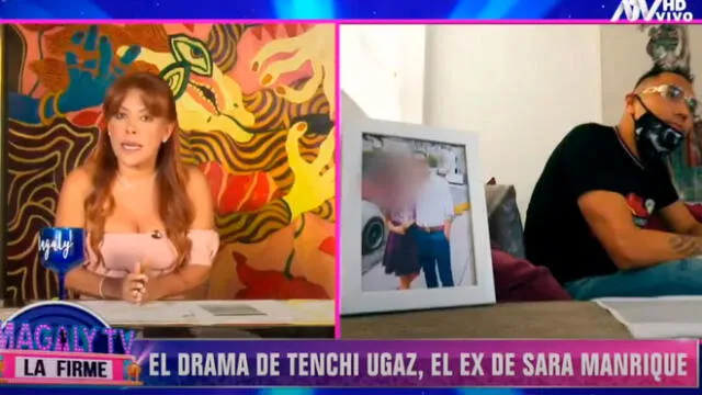 Tenchy Ugaz revela que Sara Manrique no le permite ver a su hija  Foto: captura de ATV