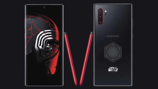 Samsung lanza una versión ‘Star Wars’ del Galaxy Note 10+.