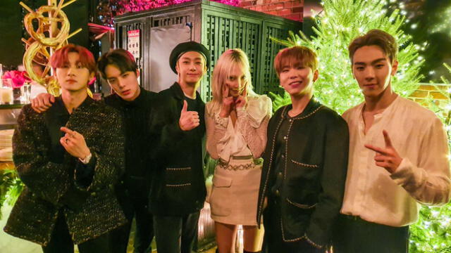 MONSTA X se presenta en exclusivo evento de Chanel.