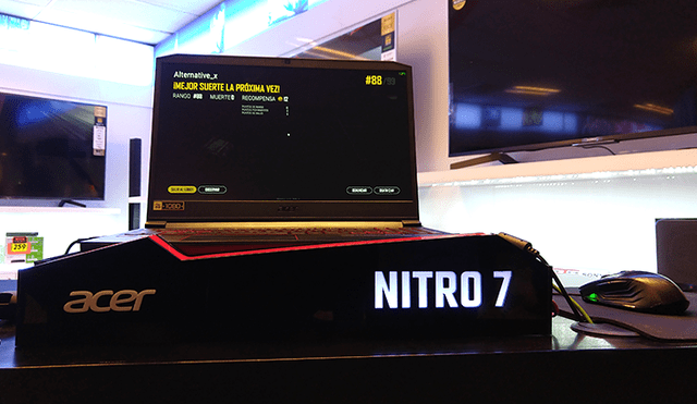 Ya está en nuestro país la Acer Nitro 7.