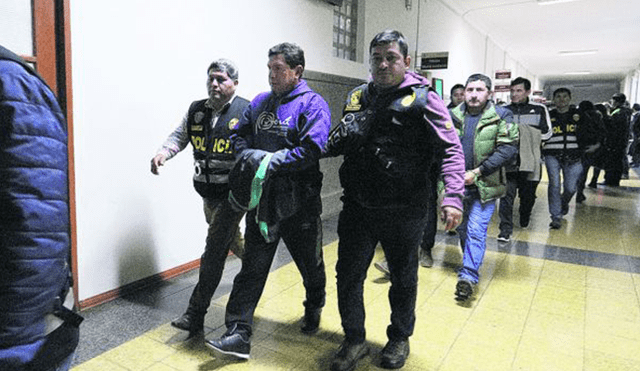 Detenidos. En Cusco, Moquegua y Puno fueron arrestados 16 policías implicados en tráfico de drogas.