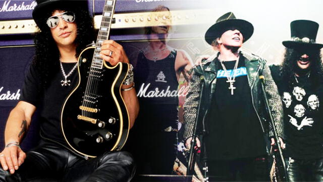 Slash, el guitarrista de Guns N’ Roses, está de cumpleaños. Foto: NME Award al Mejor Guitarrista y captura web Marca.