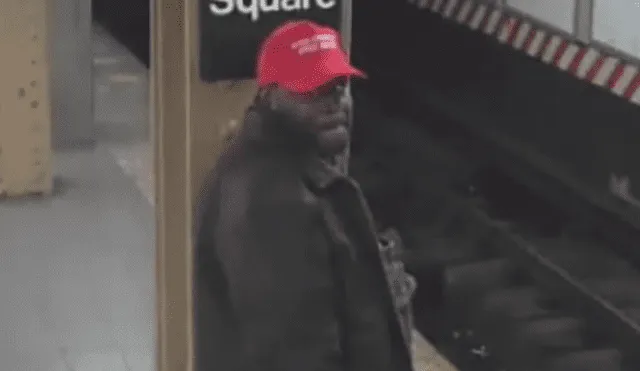 EE.UU.: inmigrante es arrojado a las vías del tren por simpatizante de Trump [VIDEO]