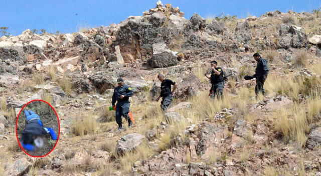 Cadáver de varón aparentemente ultimado fue encontrado en cerro de Salcedo, en Puno.