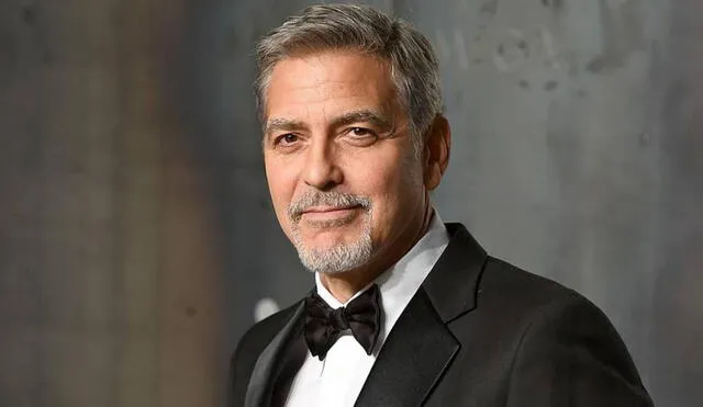 George Clooney pide que usen las mascarillas para evitar el contagio del virus. Foto: difusión