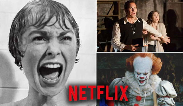 Netflix muestra títulos de horror clásicos y actuales. Foto: composición/Netflix