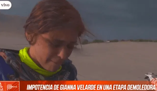 Dakar 2019: Gianna Velarde quedó excluida de la competencia [VIDEO]