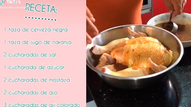 Desliza las imágenes para ver la receta del exquisito pollo a la brasa que podrás elaborar en tu propia casa. Foto: @mariafernandaalba
