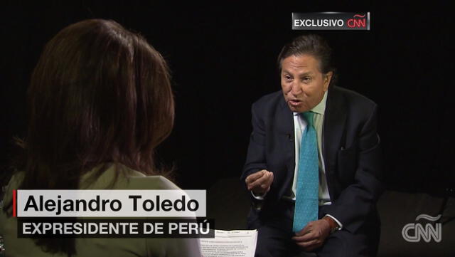 Alejandro Toledo dice que lo acusan sin escucharlo