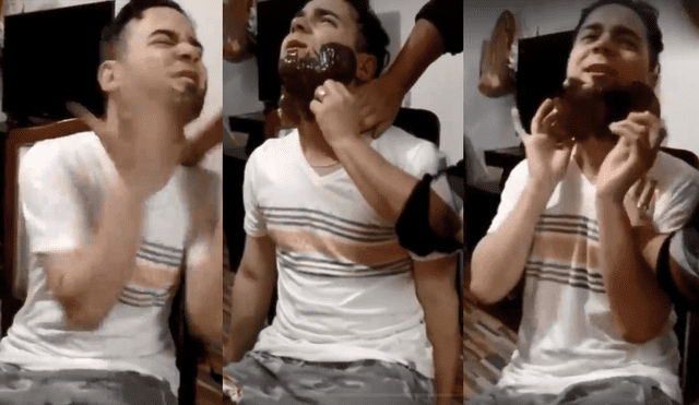 Facebook: joven es retado por su madre a depilarse con cera por primera vez