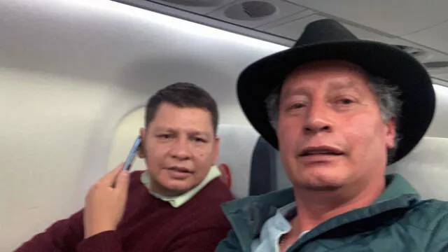 César Navarro y Pedro Damián Dorado López ya se encuentran en camino a México. (Twitter de Maximiliano Reyes Zúñiga, subsecretario para ALC de RREE de México).