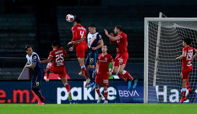 América se medirá la próxima jornada contra Pumas. Toluca lo hará ante Cruz Azul. Foto: